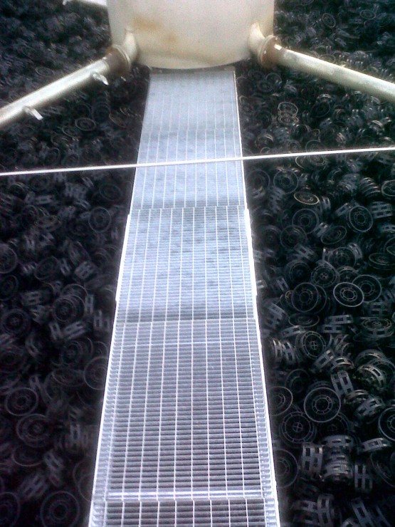 Passerelle in grigliato